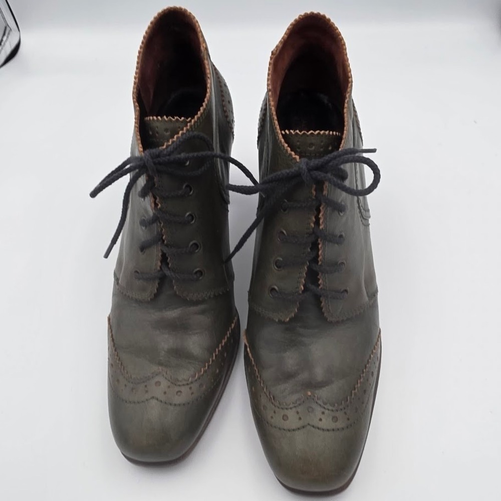 Alberto Fermani Sz 38 (7)Artisan Women Italy Leather Ankle Boots